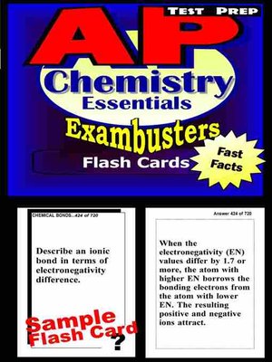 cover image of AP Chemistry Test&#8212;AP Science Flashcards&#8212;AP Prep Exam Workbook